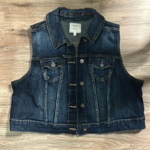 Denim vest